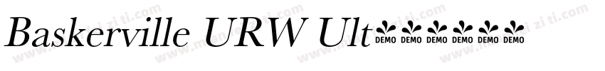 Baskerville URW Ult字体转换